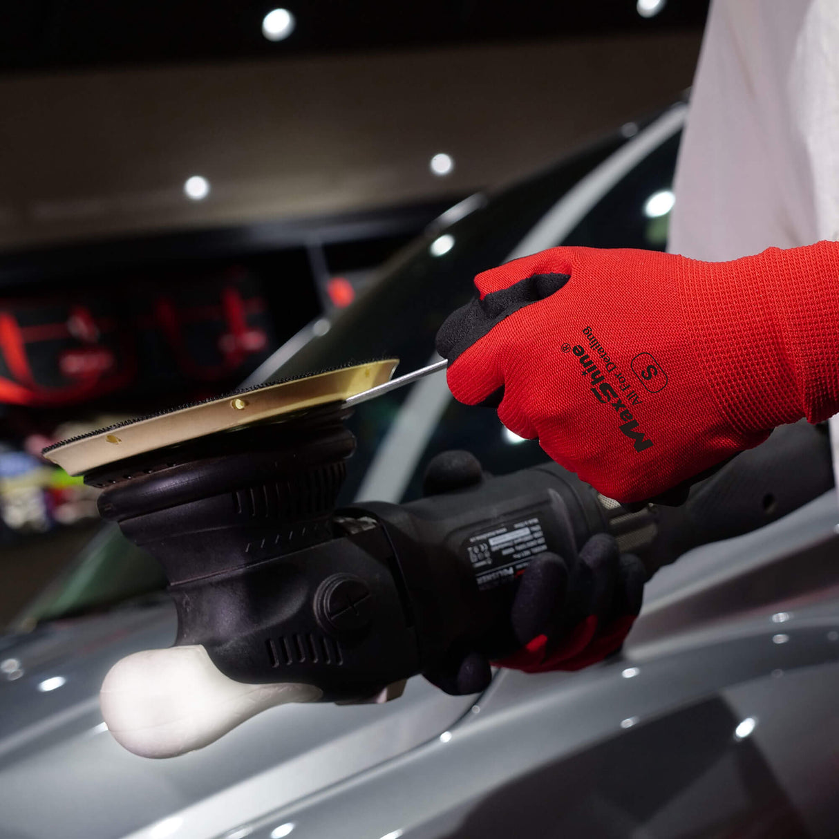 MaxShine Arbejdshandske (Maxiflex) 5 stk. - Large