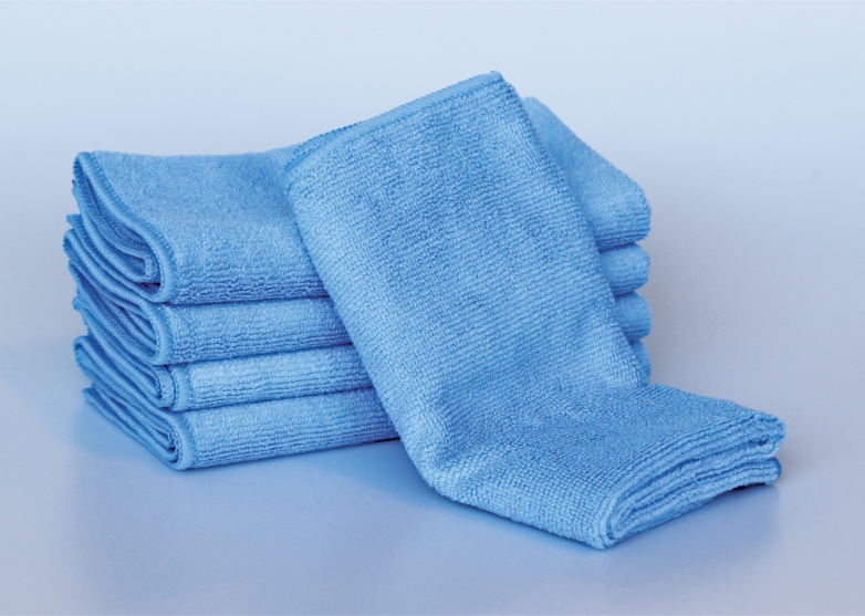 MaxShine Microfiberklud 300 GSM 40x40cm Blå 5 stk.